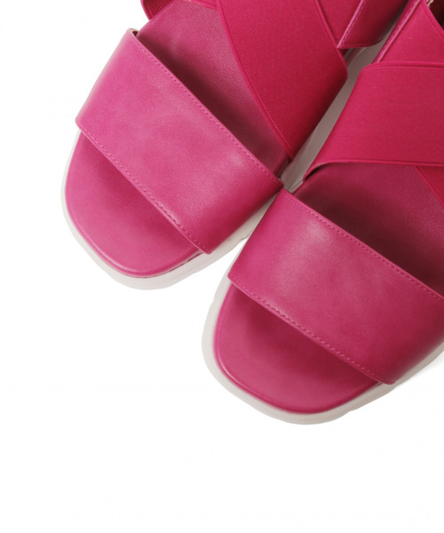 niko and...（ニコアンド）の「オリジナルクロススポーツサンダル（サンダル・レディース・ブラック/グレー/ピンク・SMALL/MEDIUM/LARGE）」の10枚目の写真