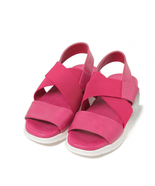 niko and...（ニコアンド）の「オリジナルクロススポーツサンダル（サンダル・レディース・ブラック/グレー/ピンク・SMALL/MEDIUM/LARGE）」の15枚目の写真