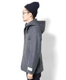 URBAN RESEARCH DOORS MENS | FORK&SPOON メルトンフードショールコート(その他アウター)