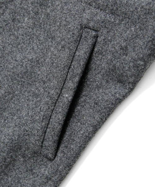 URBAN RESEARCH DOORS MENS（アーバンリサーチ ドアーズ メンズ）の「FORK&SPOON メルトンフードショールコート（その他アウター・メンズ・トップグレー/ネイビー/マスタード/レッド・38/40）」の11枚目の写真