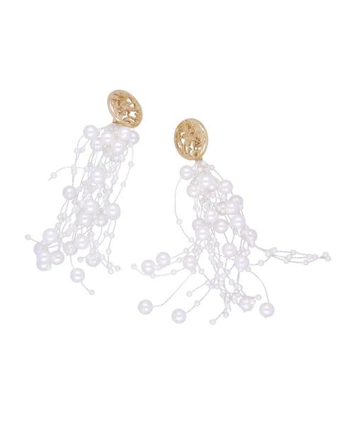 YECCA VECCA（イェッカヴェッカ）の「パ-ルシャワ-イヤリング（イヤリング・レディース・ゴールド・FREE）」の2枚目の写真