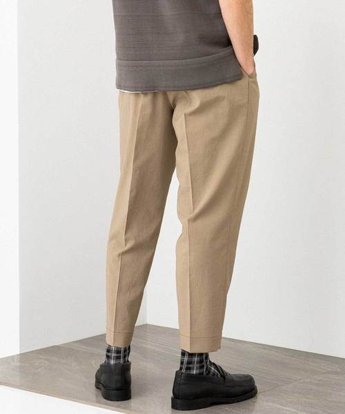 UNITED TOKYO（ユナイテッドトウキョウ）の「リネンライクアンクルテーパードスラックス（スラックス・メンズ・ベージュ/グレー/ブラック・1/2/3）」の8枚目の写真
