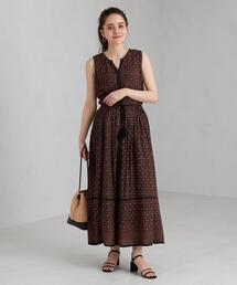 green label relaxing | CFC INDIA パネル プリント ワンピース(ワンピース)