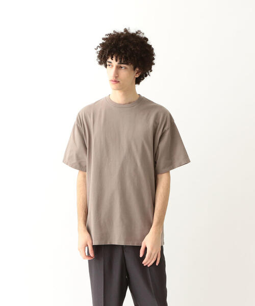 Steven Alan（スティーブンアラン）の「＜Steven Alan＞ SVIN CREW NECK SHORT SLEEVE TEE-BOX/Tシャツ（Tシャツ/カットソー・メンズ・グレー/オレンジ系その他/ネイビー・LARGE/MEDIUM/X-LARGE/SMALL）」の2枚目の写真