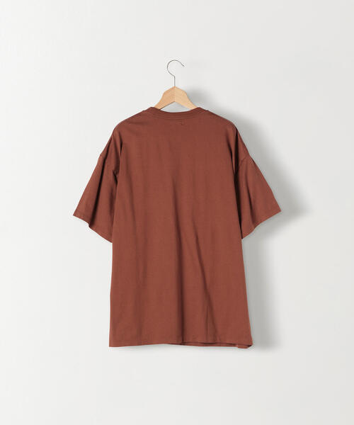 Steven Alan（スティーブンアラン）の「＜Steven Alan＞ SVIN CREW NECK SHORT SLEEVE TEE-BOX/Tシャツ（Tシャツ/カットソー・メンズ・グレー/オレンジ系その他/ネイビー・LARGE/MEDIUM/X-LARGE/SMALL）」の4枚目の写真