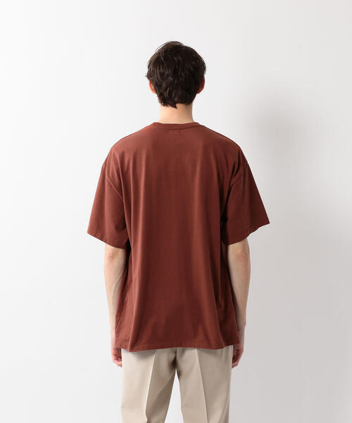 Steven Alan（スティーブンアラン）の「＜Steven Alan＞ SVIN CREW NECK SHORT SLEEVE TEE-BOX/Tシャツ（Tシャツ/カットソー・メンズ・グレー/オレンジ系その他/ネイビー・LARGE/MEDIUM/X-LARGE/SMALL）」の6枚目の写真