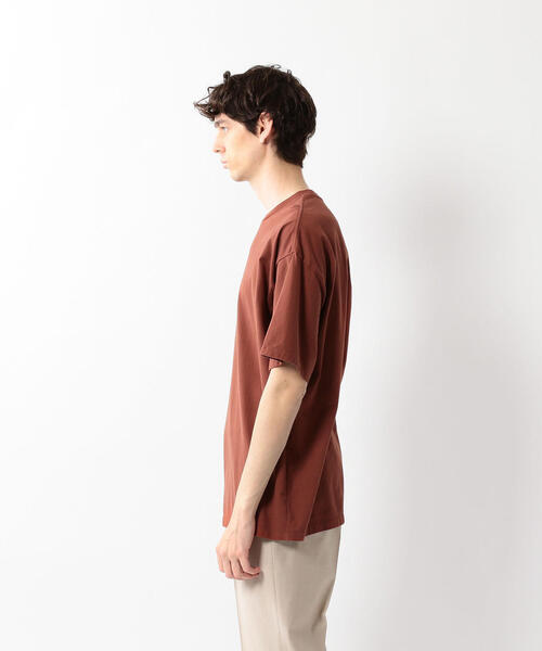 Steven Alan（スティーブンアラン）の「＜Steven Alan＞ SVIN CREW NECK SHORT SLEEVE TEE-BOX/Tシャツ（Tシャツ/カットソー・メンズ・グレー/オレンジ系その他/ネイビー・LARGE/MEDIUM/X-LARGE/SMALL）」の5枚目の写真