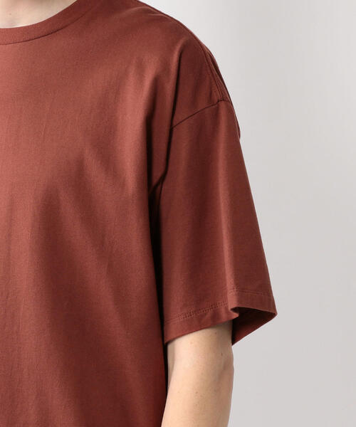 Steven Alan（スティーブンアラン）の「＜Steven Alan＞ SVIN CREW NECK SHORT SLEEVE TEE-BOX/Tシャツ（Tシャツ/カットソー・メンズ・グレー/オレンジ系その他/ネイビー・LARGE/MEDIUM/X-LARGE/SMALL）」の10枚目の写真