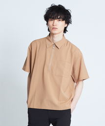 【展開店舗限定】TRストレッチハーフジップシャツ