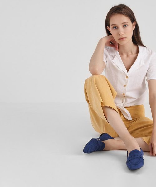 CHARLES & KEITH(チャールズ & キース)の「スタッズディテール ペニーローファー / Stud Detail Penny Loafers(ローファー・レディース・ブラック/ダークブルー・22.5cm/23cm/23.5cm/24.5cm)」の10枚目の写真