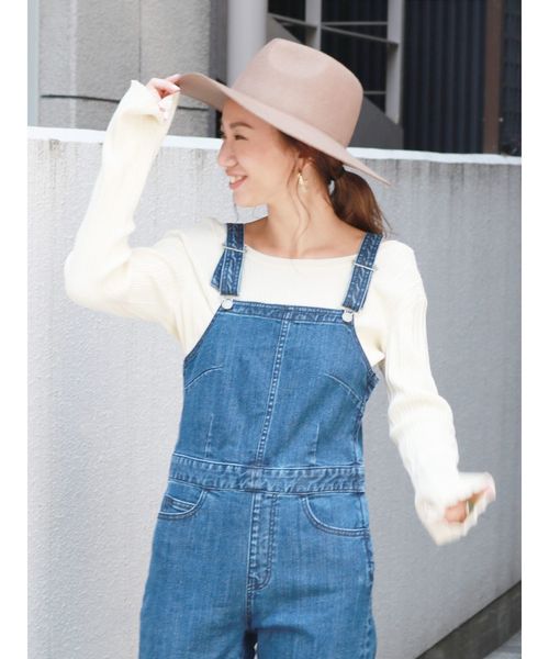 Ungrid（アングリッド）の「ランダムリブバックオープンニット（ニット/セーター・レディース・オフホワイト/ブラック/モカ・FREE）」の6枚目の写真