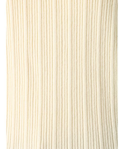 Ungrid（アングリッド）の「ランダムリブバックオープンニット（ニット/セーター・レディース・オフホワイト/ブラック/モカ・FREE）」の11枚目の写真