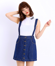 WEGO | WEGO/ラインノースリポロシャツ(ポロシャツ)
