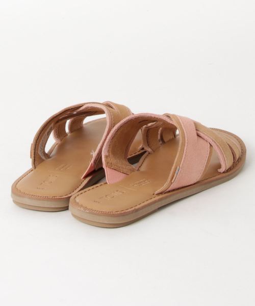 TOMS（トムス）の「TOMS/トムス VAL/バル（サンダル・レディース・コーラルピンク・23cm/23.5cm/24.5cm/25cm）」の3枚目の写真