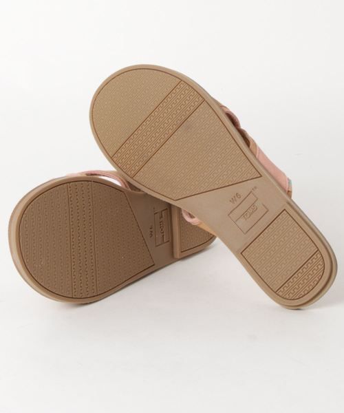 TOMS（トムス）の「TOMS/トムス VAL/バル（サンダル・レディース・コーラルピンク・23cm/23.5cm/24.5cm/25cm）」の2枚目の写真