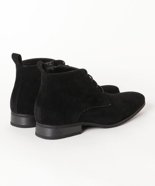 LASSU&FRISS（ラスアンドフリス）の「LASSU&FRISS / チャッカブーツ　プレーントゥレースアップブーツ(959)　ショートブーツ（ブーツ・メンズ・ブラック/ブラウン/ブラック系その他/ブラウン系その他・44/40/41/42/43）」の6枚目の写真