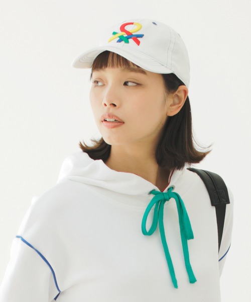 BENETTON (UNITED COLORS OF BENETTON)(�x�l�g�����i�C�e�b�h�J���[�Y�I�u�x�l�g��)�̃��[�v���S�h�J�L���b�v�E�X�q(�L���b�v)