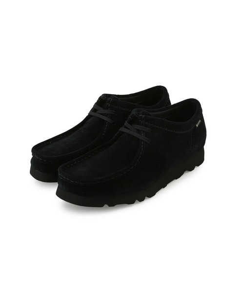 Clarks（クラークス）の「Clarksワラビー　ゴアテックス（スニーカー・メンズ・ブラック/ベージュ・8/7/7.5）」の2枚目の写真