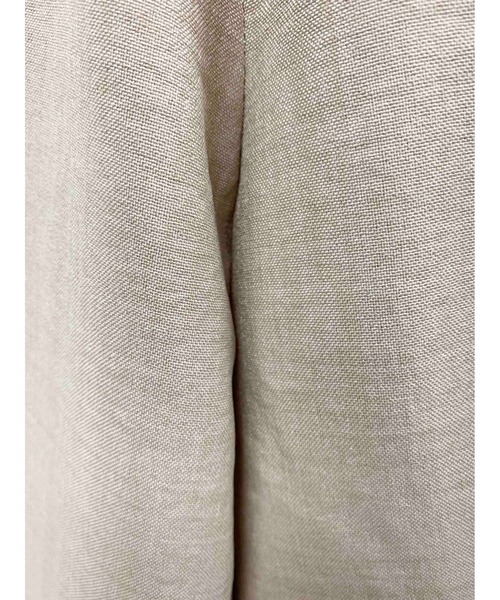 PICCIN（ピッチン）の「リネンライクカラーレスジャケット（ノーカラージャケット・レディース・ベージュ/ネイビー/オレンジ/モカ・M）」の16枚目の写真