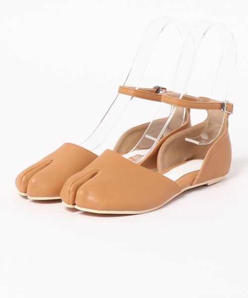 KOBE LETTUCE（コウベレタス）の「足袋サイドカットフラットパンプス（パンプス・レディース・ホワイト/ブラック/キャメル・LL/M/L/S）」の13枚目の写真