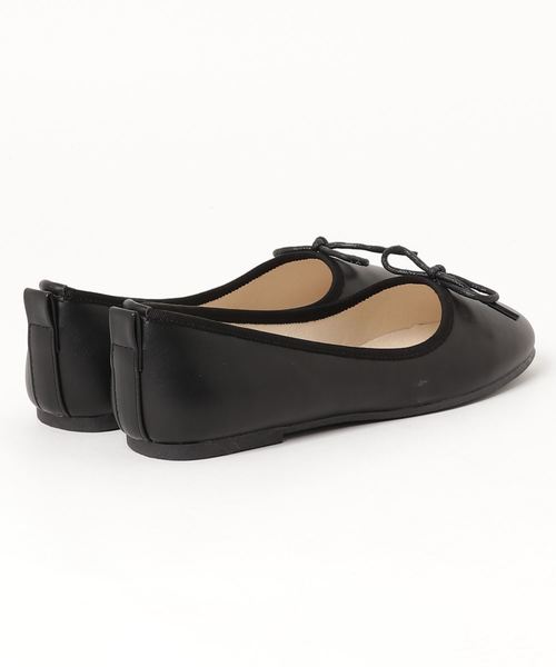 AAA+（サンエープラス）の「AAA / ラウンドトゥやわらかバレエパンプス(3541)（バレエシューズ・レディース・ブラック/ベージュ/ブラック系その他/ブラック系その他2・3L/SS/S/M/L/LL）」の5枚目の写真