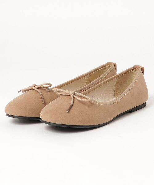 AAA+（サンエープラス）の「AAA / ラウンドトゥやわらかバレエパンプス(3541)（バレエシューズ・レディース・ブラック/ベージュ/ブラック系その他/ブラック系その他2・3L/SS/S/M/L/LL）」の10枚目の写真