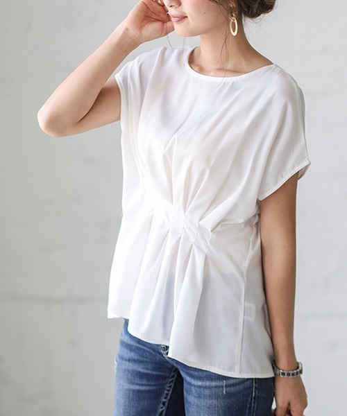 セール 2wayデザインタックブラウス シャツ ブラウス La Gemme ラジェム のファッション通販 Zozotown