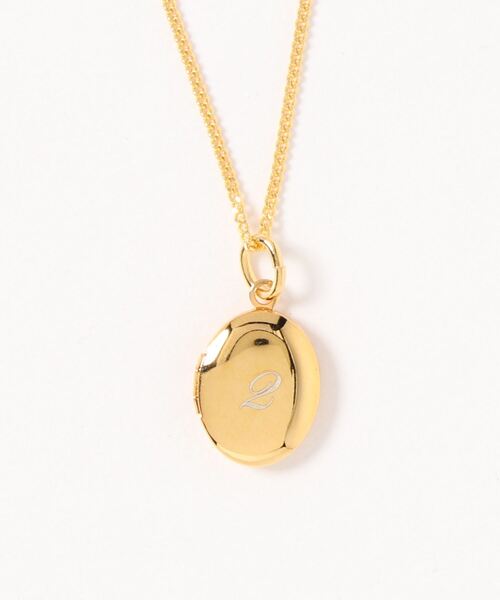 TONE SELECT GOODS（トーンセレクトグッズ）の「【vie】オーバルロケットネックレス（ネックレス・レディース・K/M/R/Y/その他11/その他10/その他9/B/J/Z/その他6/G/O/W/その他1/その他4/E/U/F/N/V/その他8/A/I/Q/その他5/H/P/X/その他7/その他2/C/S/その他3/D/L/T/その他12/その他13/その他14・FREE）」の2枚目の写真