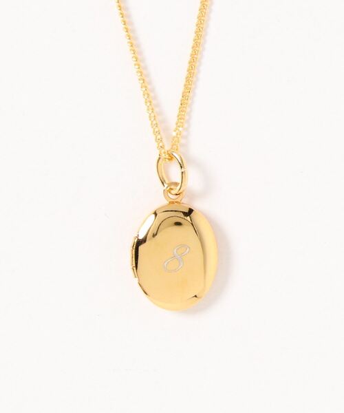 TONE SELECT GOODS（トーンセレクトグッズ）の「【vie】オーバルロケットネックレス（ネックレス・レディース・K/M/R/Y/その他11/その他10/その他9/B/J/Z/その他6/G/O/W/その他1/その他4/E/U/F/N/V/その他8/A/I/Q/その他5/H/P/X/その他7/その他2/C/S/その他3/D/L/T/その他12/その他13/その他14・FREE）」の8枚目の写真