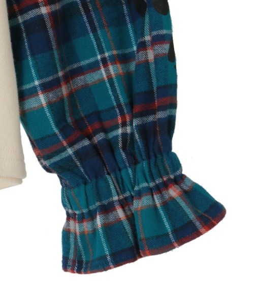 Candy Stripper(キャンディストリッパー)の「WITH JOY LAYERED トップス(Tシャツ/カットソー・レディース・ブラック/ピンク/アイボリー・2)」の13枚目の写真