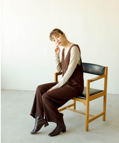 VACANCY（ヴァカンシー）の「パイピングショートブーツ（ブーツ・レディース・ブラック/グレー系その他/ブラウン・LARGE/MEDIUM/SMALL）」の12枚目の写真