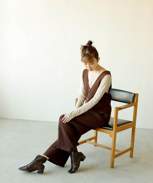 VACANCY（ヴァカンシー）の「パイピングショートブーツ（ブーツ・レディース・ブラック/グレー系その他/ブラウン・LARGE/MEDIUM/SMALL）」の13枚目の写真