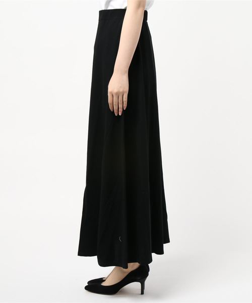 DouDou（ドゥドゥ）の「セットアップ切替スカート（スカート・レディース・ブラック/グレイッシュベージュ・FREE）」の3枚目の写真