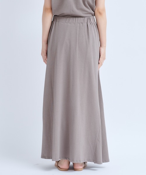 DouDou（ドゥドゥ）の「セットアップ切替スカート（スカート・レディース・ブラック/グレイッシュベージュ・FREE）」の8枚目の写真