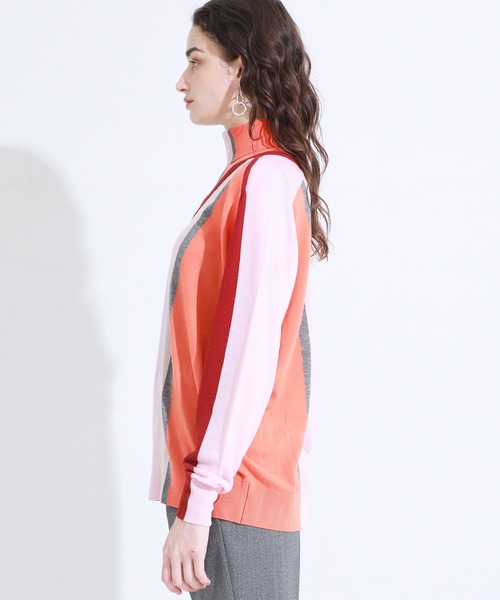 未使用◇TOGA PULLA◇トーガプルラ◇袖開きニット◇36 TOGA PULLA(トーガ プルラ)のWide rib knit cardigan通販