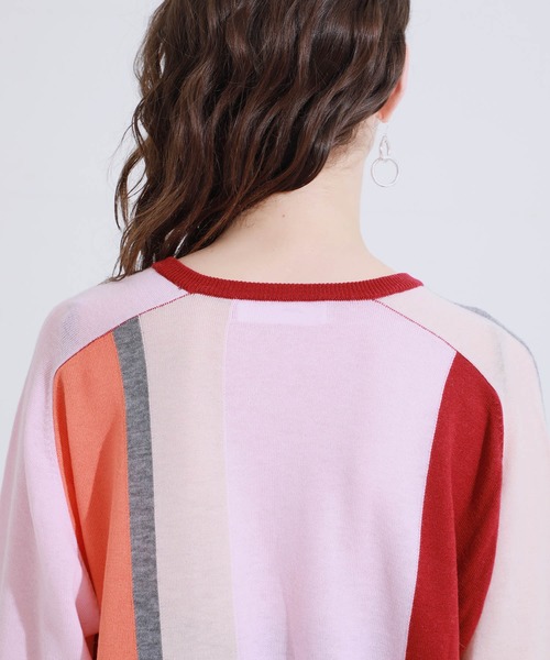 トップス TOGA PULLA Stripe knit with high neck Stripe knit with high neck（ニット/セーター）｜TOGA PULLA