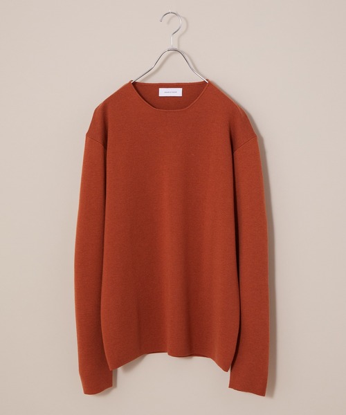 ADAM ET ROPE'（アダムエロペ）の「20AWミラノリブCN P/O（ニット/セーター・メンズ・ホワイト系その他2/ベージュ系その他2/レッド系その他4・S/M/L）」の3枚目の写真