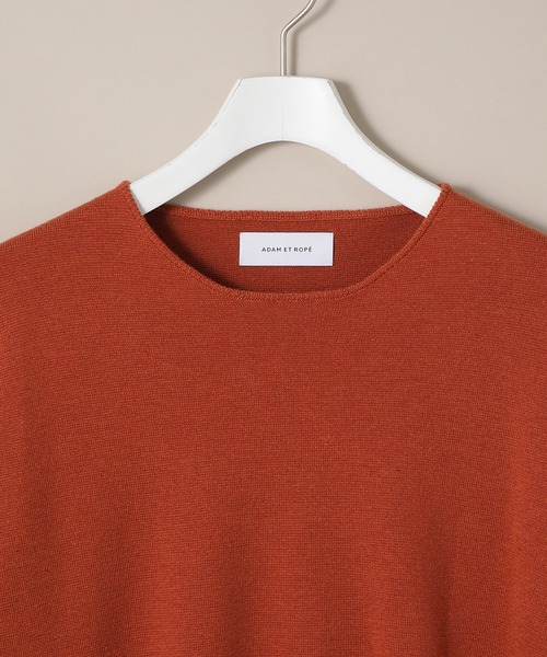 ADAM ET ROPE'（アダムエロペ）の「20AWミラノリブCN P/O（ニット/セーター・メンズ・ホワイト系その他2/ベージュ系その他2/レッド系その他4・S/M/L）」の15枚目の写真