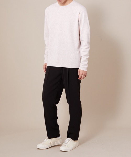 ADAM ET ROPE'（アダムエロペ）の「20AWミラノリブCN P/O（ニット/セーター・メンズ・ホワイト系その他2/ベージュ系その他2/レッド系その他4・S/M/L）」の16枚目の写真