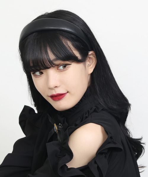 WC（ダブル シー）の「WC/ボリュームカチューシャ（カチューシャ・レディース・ブラック/ベージュ・FREE）」の7枚目の写真