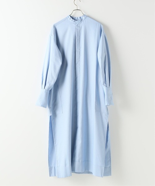 VERMEIL par iena（ヴェルメイユパーイエナ）の「高密度オックス ロングローブシャツ◆（シャツ/ブラウス・レディース・ホワイト/サックスブルー・FREE）」の21枚目の写真