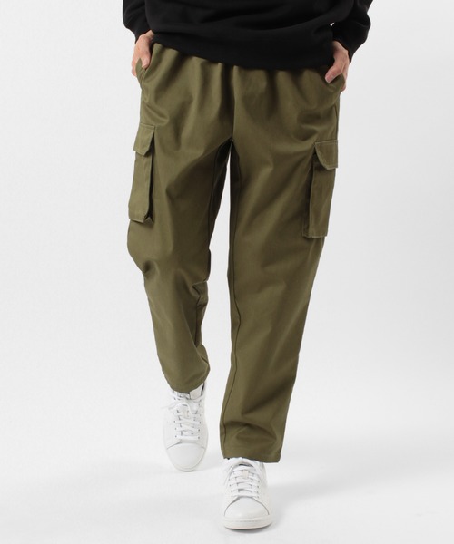 make a ray!(メイク ア レイ!)の「TCツイルシェフカーゴパンツ/キッチンカーゴパンツ/イージーパンツ/テーパードパンツ(カーゴパンツ・メンズ・カーキ/ベージュ・S/XL/L/M)」の5枚目の写真