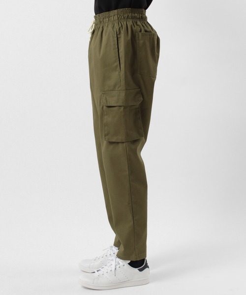 make a ray!(メイク ア レイ!)の「TCツイルシェフカーゴパンツ/キッチンカーゴパンツ/イージーパンツ/テーパードパンツ(カーゴパンツ・メンズ・カーキ/ベージュ・S/XL/L/M)」の6枚目の写真