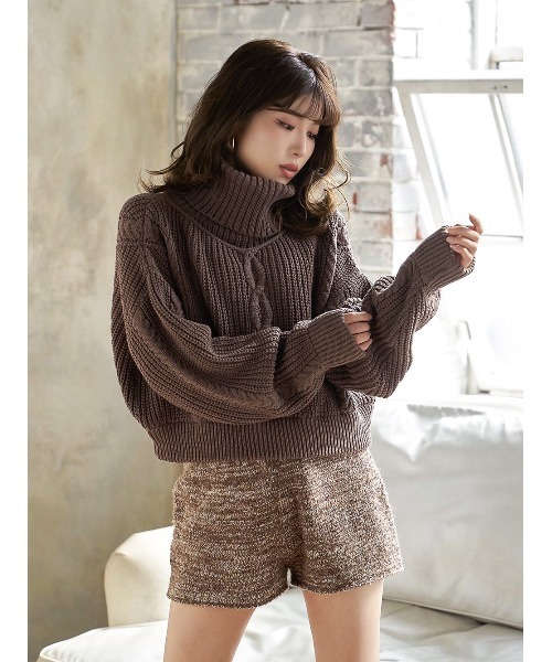 Darich（ダーリッチ）の「ローゲージケーブルニット（ニット/セーター