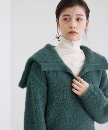 MADEMOISELLE ROPE' | ソフトアウトシームシアーハイネックプルオーバー(Tシャツ/カットソー)