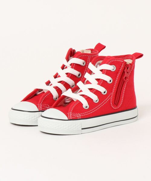 CONVERSE(コンバース)の「《CONVERSE》CHILD ALL STAR N Z HI コンバース チャイルド オールスター NZ HI(スニーカー・キッズ・ホワイト×ホワイト/ブラック/レッド/ホワイト/ブラック×ブラック・15.0cm/16.0cm/17.0cm/18.0cm/19.0cm/20.0cm/21.0cm/22.0cm)」の5枚目の写真