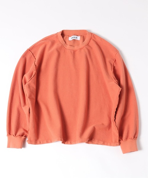 JOURNAL STANDARD relume（ジャーナルスタンダード　レリューム）の「INSIDE-OUT オーバーサイズ カラースウェット（スウェット・メンズ・ホワイト/ブラック/カーキ/ライトブルー/イエロー/オレンジ系その他・XX-LARGE）」の6枚目の写真