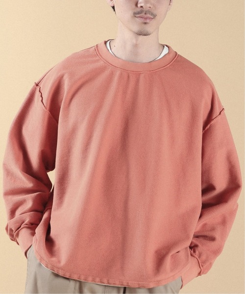 JOURNAL STANDARD relume（ジャーナルスタンダード　レリューム）の「INSIDE-OUT オーバーサイズ カラースウェット（スウェット・メンズ・ホワイト/ブラック/カーキ/ライトブルー/イエロー/オレンジ系その他・XX-LARGE）」の11枚目の写真