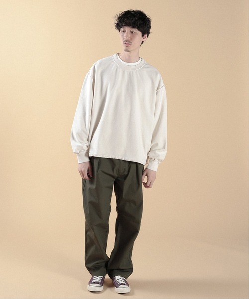 JOURNAL STANDARD relume（ジャーナルスタンダード　レリューム）の「INSIDE-OUT オーバーサイズ カラースウェット（スウェット・メンズ・ホワイト/ブラック/カーキ/ライトブルー/イエロー/オレンジ系その他・XX-LARGE）」の13枚目の写真