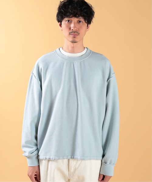 JOURNAL STANDARD relume（ジャーナルスタンダード　レリューム）の「INSIDE-OUT オーバーサイズ カラースウェット（スウェット・メンズ・ホワイト/ブラック/カーキ/ライトブルー/イエロー/オレンジ系その他・XX-LARGE）」の15枚目の写真